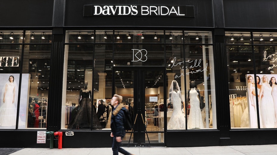 David's Bridal store NYC wedding