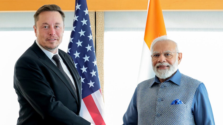 Musk, Modi, India, Tesla