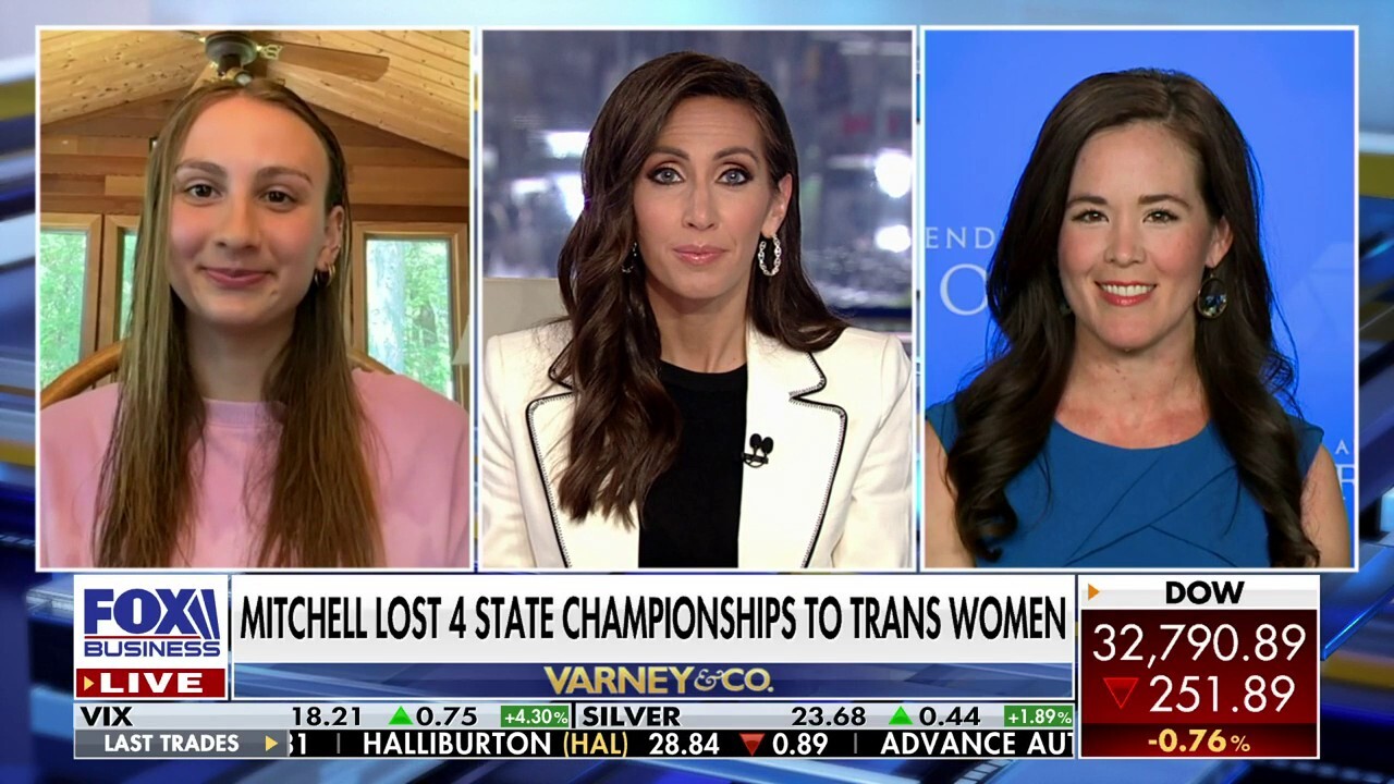 Former track and field athlete Chelsea Mitchell and her attorney Christiana Kiefer joined ‘Varney & Co.’ to discuss her ongoing lawsuit against the state of Connecticut over its transgender policy.