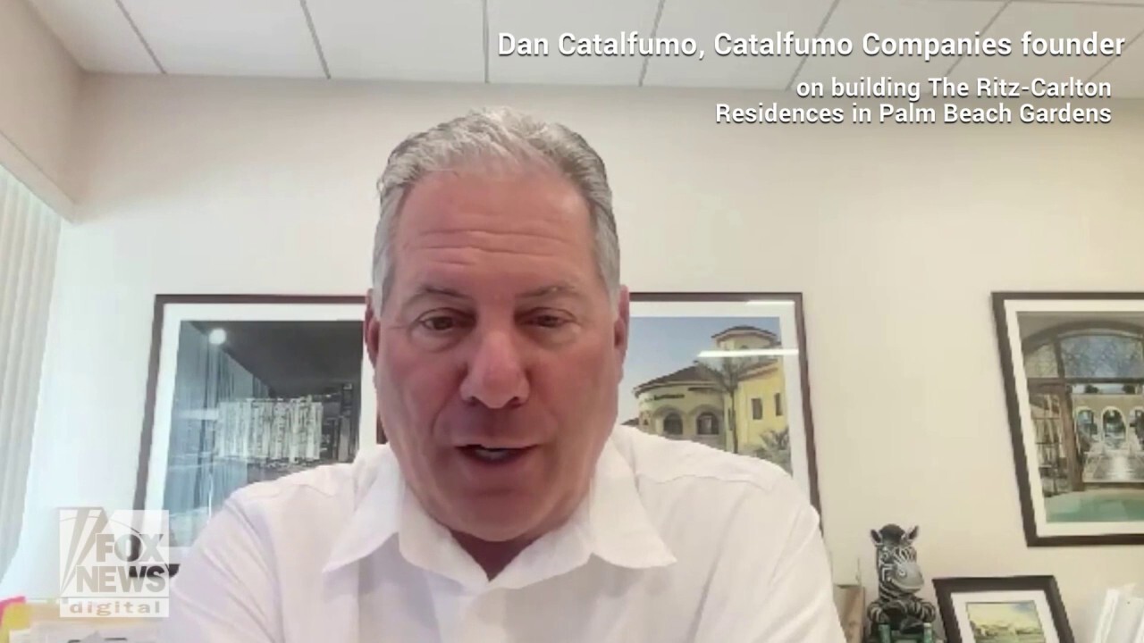 Catalfumo Companies founder Dan Catalfumo talks to Fox News Digital about the development of The Ritz-Carlton Residences in Palm Beach Gardens.