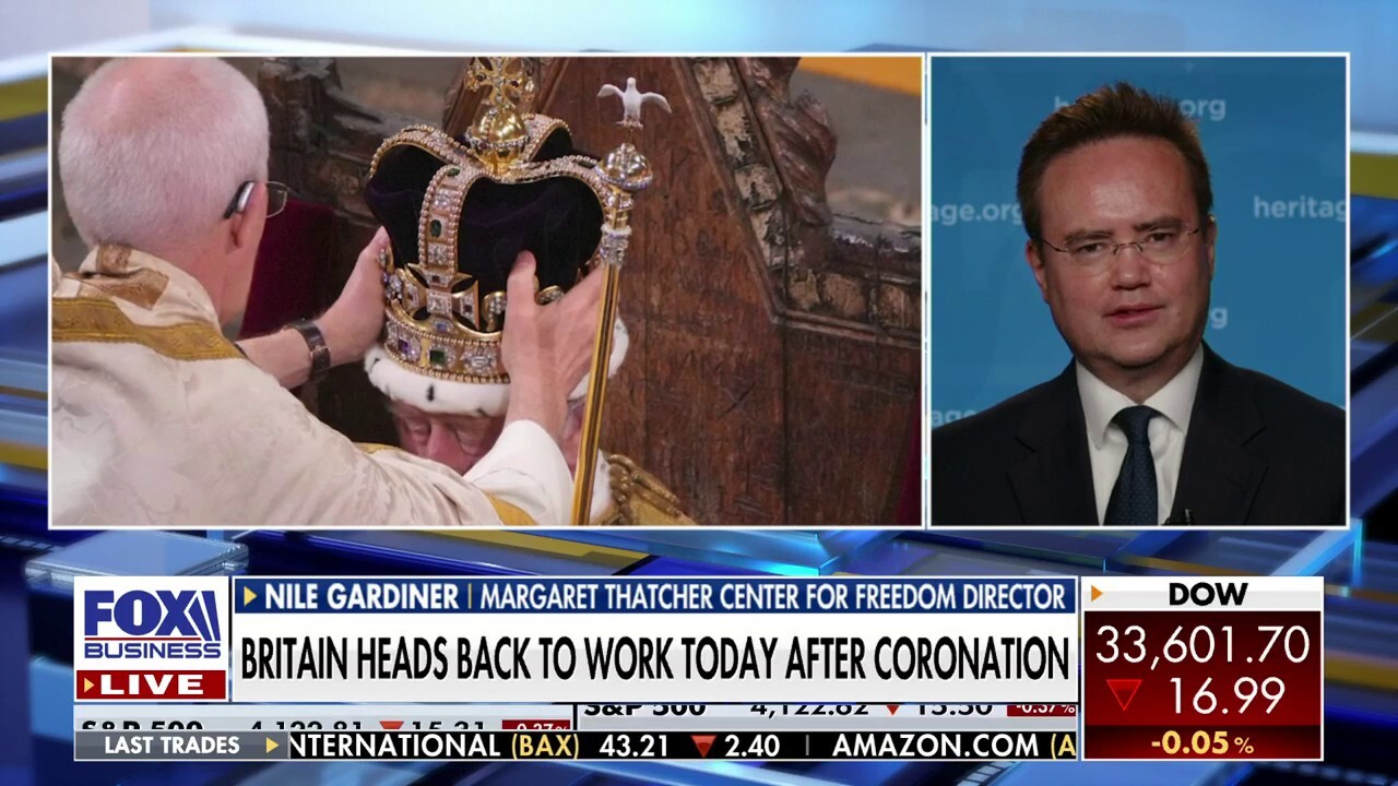 Margaret Thatcher Center for Freedom Director Nile Gardiner tells ‘Varney & Co.’ that he believes the monarchy and the royal family have a ‘bright future’ amid coronation concert criticisms.