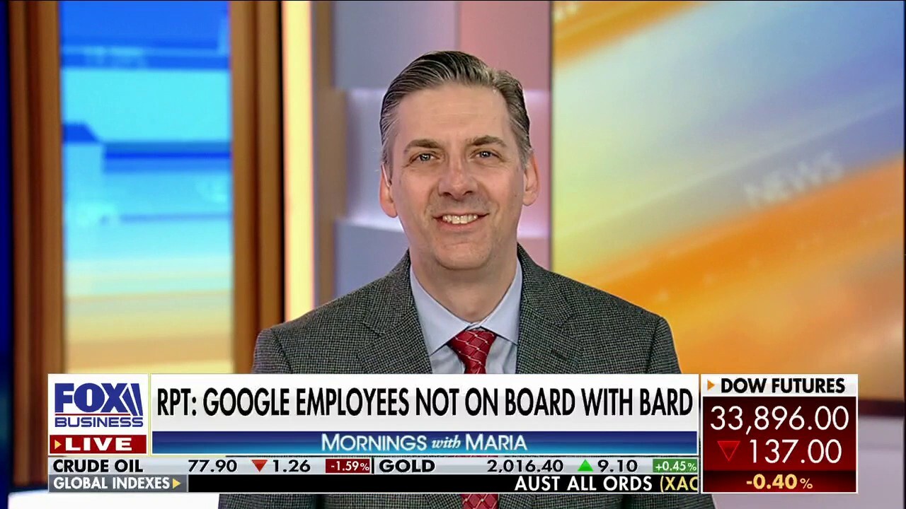 Tech analyst and Coindesk Chief of Staff of Content Pete Pachal discusses Google's Bard and the scrutiny facing the search engine's A.I. chatbot.