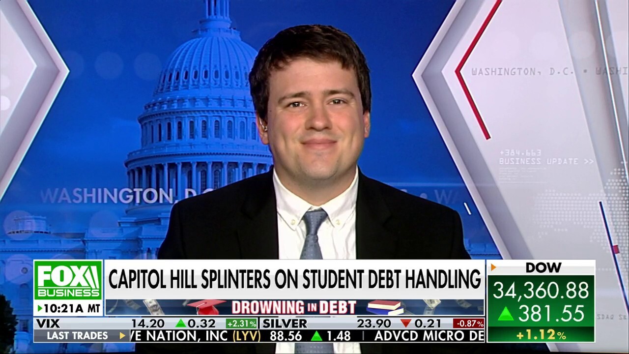 Foundation for Research on Equal Opportunity senior fellow Preston Cooper joined "Cavuto: Coast to Coast" to discuss the latest news emerging from Capitol Hill with regard to the student debt relief debate.