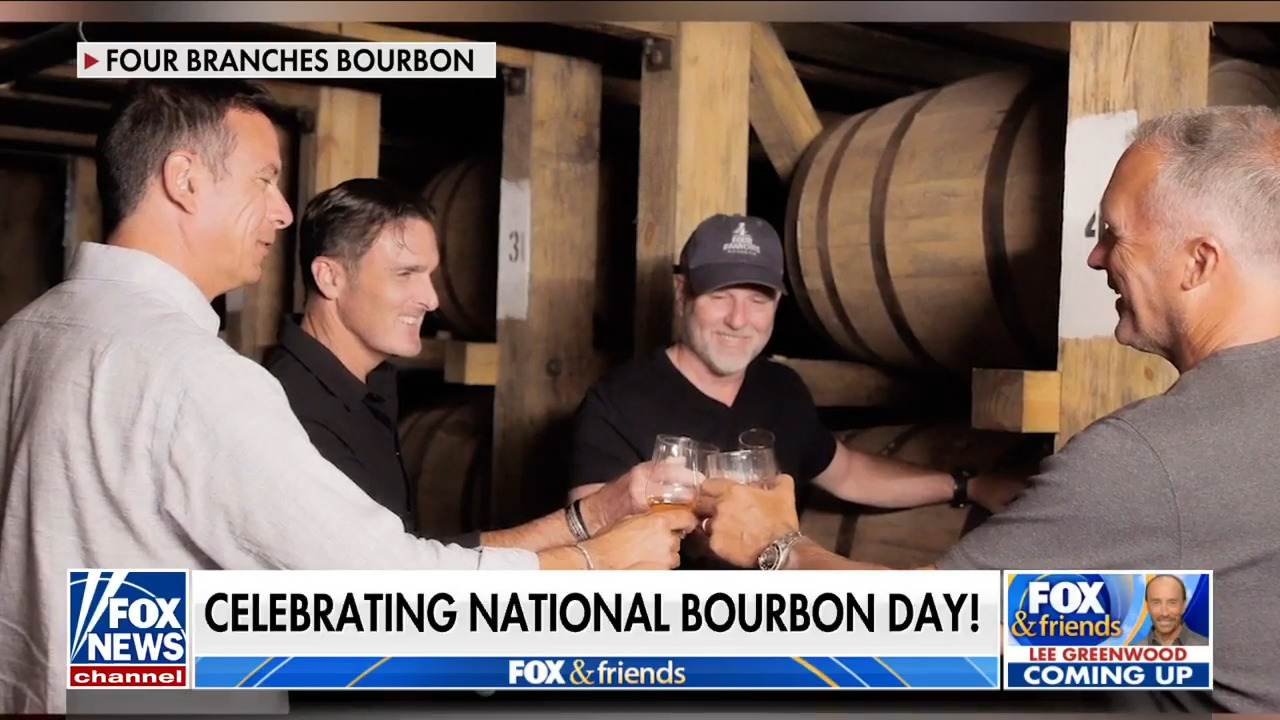 Veterans and founders of Four Branches Bourbon Mike Trott and Rick Franco discuss how they created their bourbon brand.