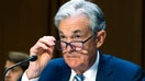 Federal Reserve Chairman Jerome Powell speaks to the Senate Banking, Housing and Urban Affairs Committee, as he presents the Monetary Policy Report to the committee on Capitol Hill, Wednesday, June 22, 2022, in Washington.