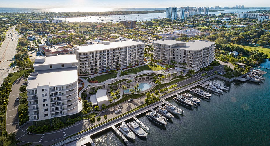 Ritz-Carlton Palm Beach Gardens aerial
