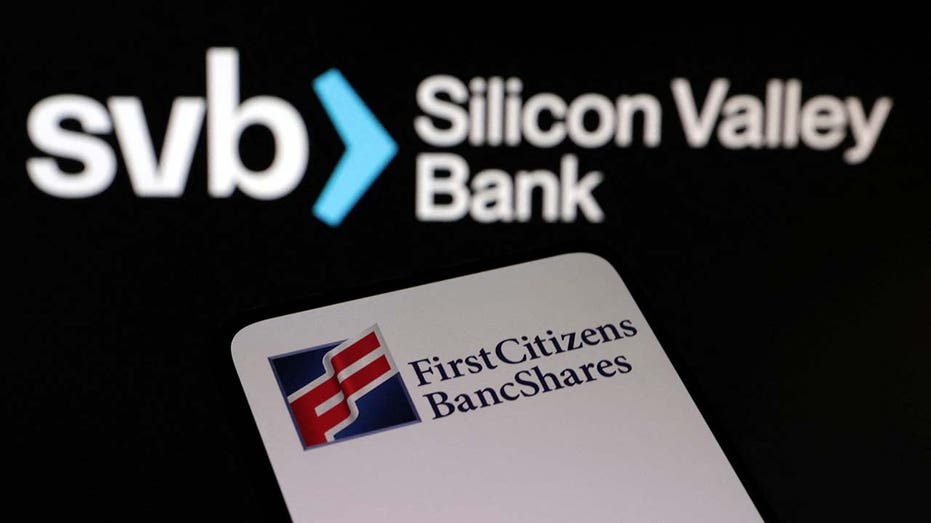 First Citizens Bank and SVB (Silicon Valley Bank) logos