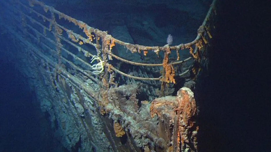 Titanic remains shipwreck