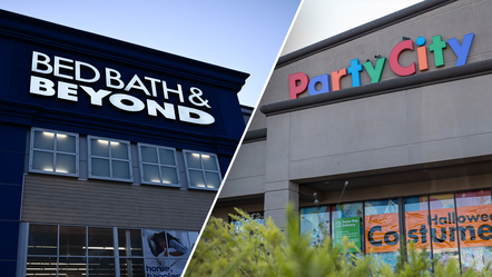 Bed Bath & Beyond, Party City store closings this month