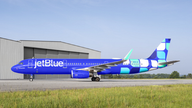 JetBlue unveils new aircraft paint design to 'stand out' among other airlines